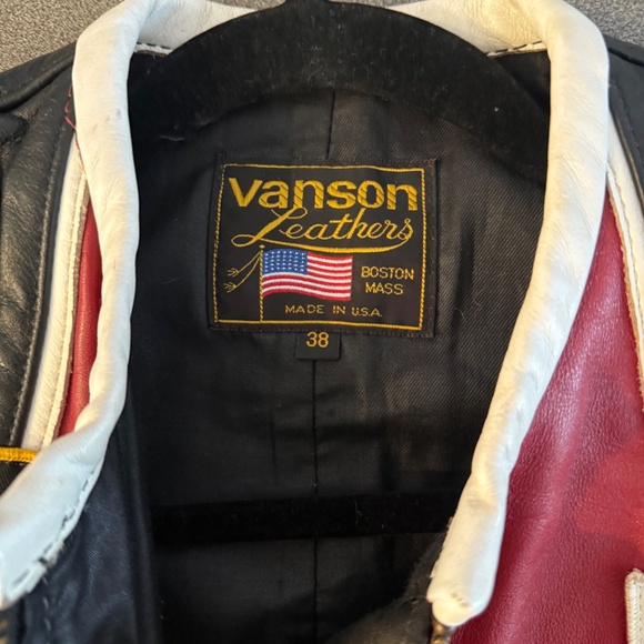 Vanson leather jacket - Picture 2 of 3